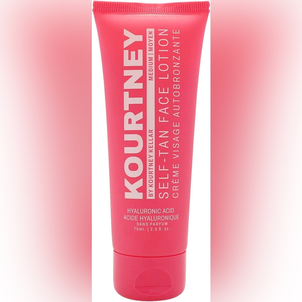 Kourtney Kellar Self-Tan Face & Body Lotion Set - Medium